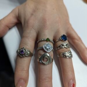 Elegant Silver and Gold Women's Ring
